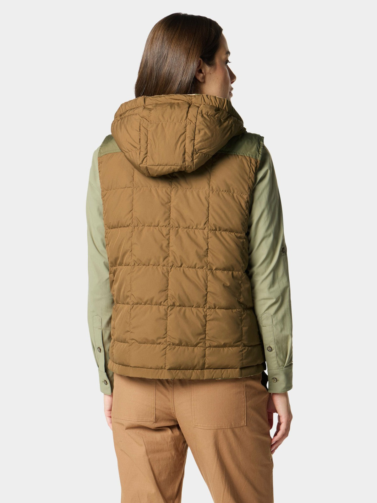 W's DryDown Reversible Vest - Pin Oak / Wetland | Duck Camp Featured