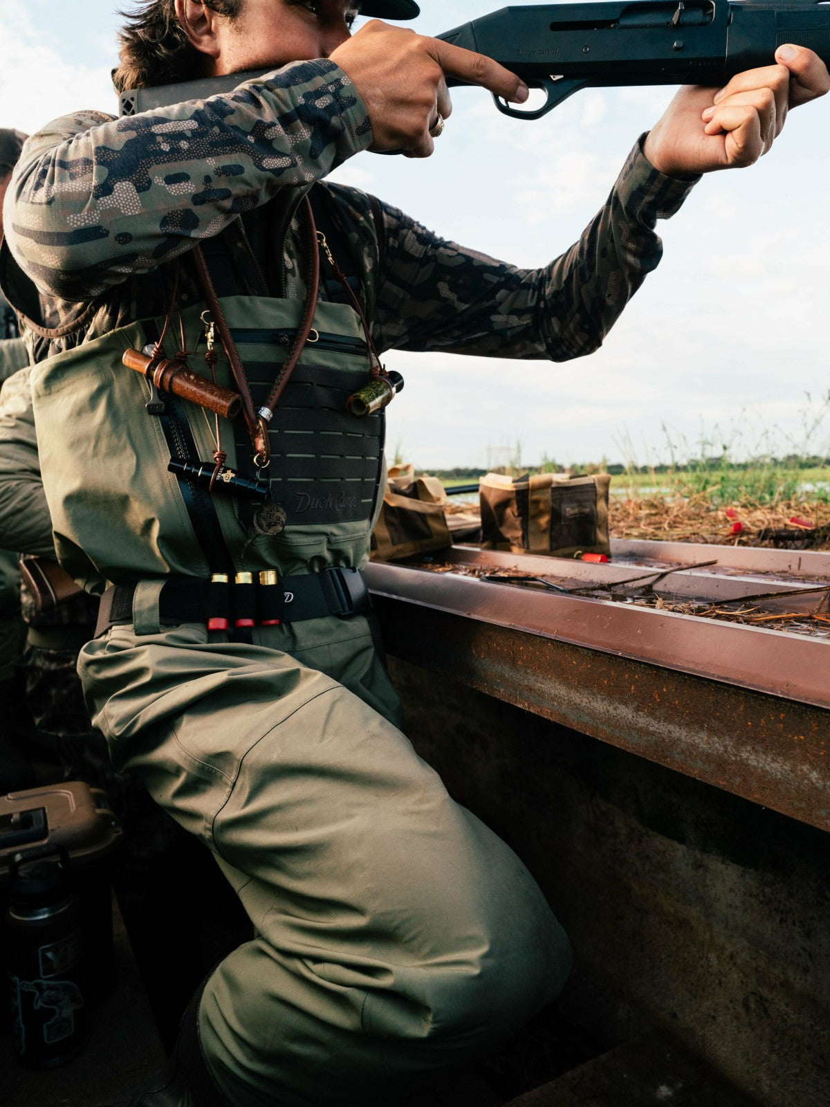 Duck Camp Zip Waders - Moss/Raven | Duck Camp Premium