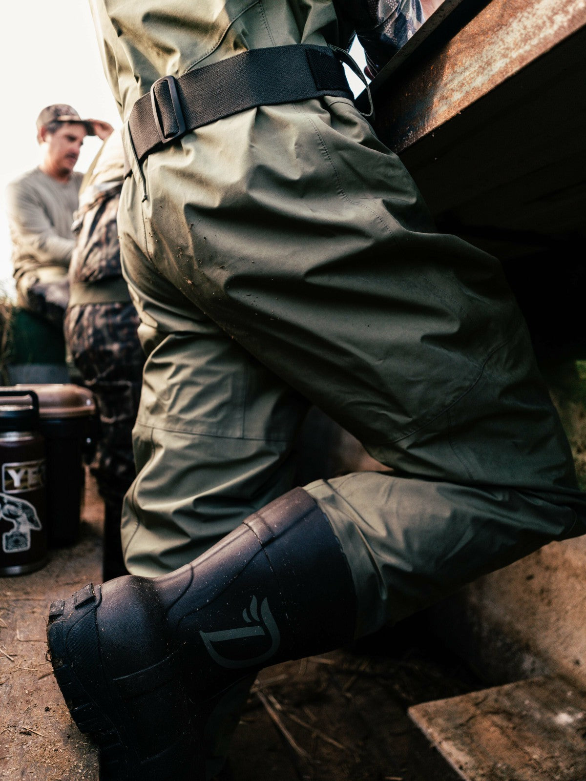 Duck Camp Zip Waders - Moss/Raven | Duck Camp Premium