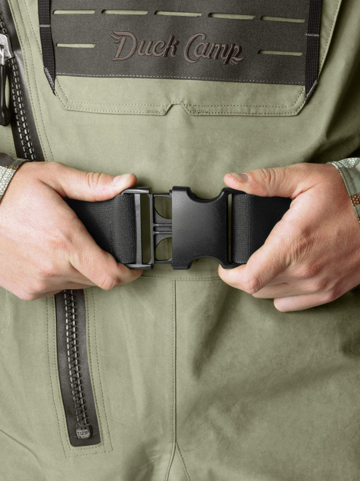 Duck Camp Zip Waders - Moss/Raven | Duck Camp Premium
