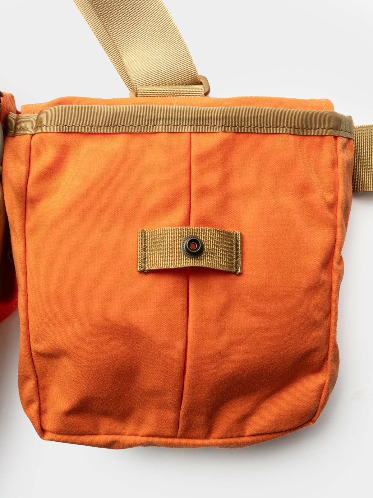 Canvas Upland Strap Vest - Blaze/Wheat | Duck Camp Value