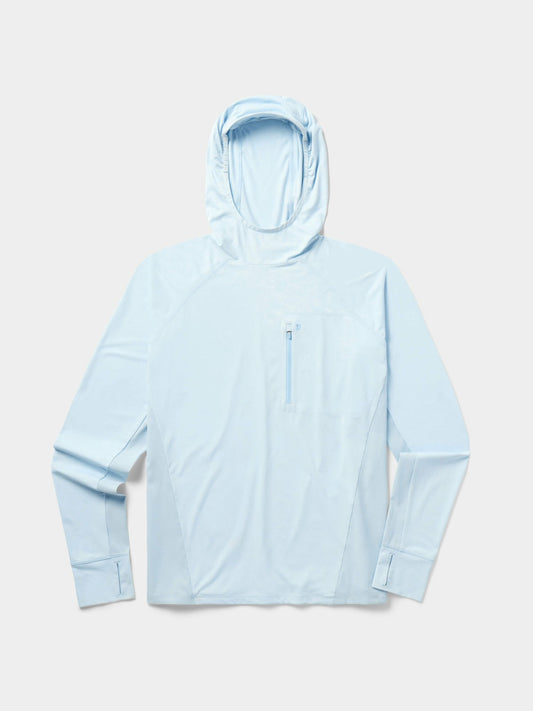 Brrr® Lightweight Rockport Pro Guide Hoodie - Ice Water | Duck Camp Premium