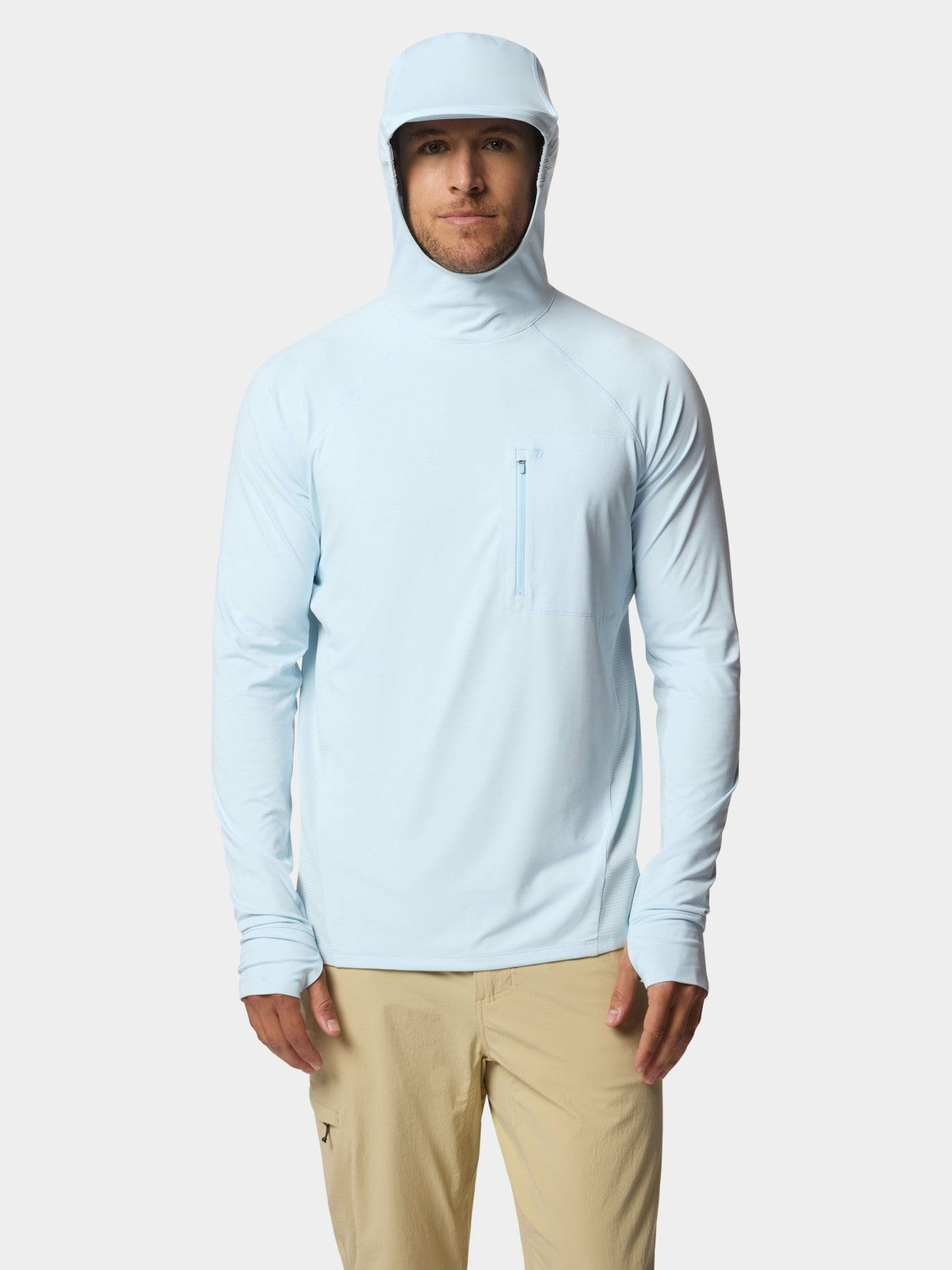 Brrr® Lightweight Rockport Pro Guide Hoodie - Ice Water | Duck Camp Premium