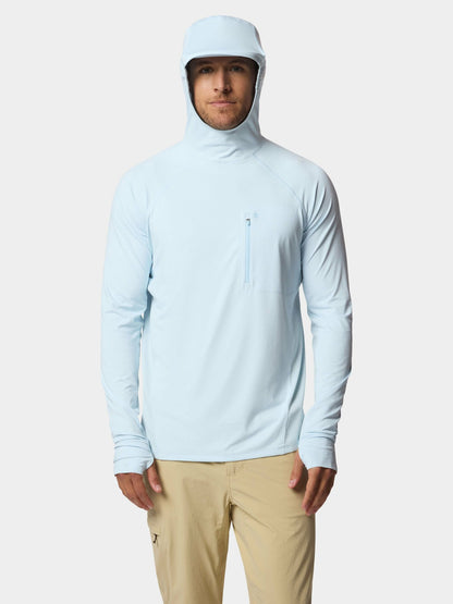 Brrr® Lightweight Rockport Pro Guide Hoodie - Ice Water | Duck Camp Premium