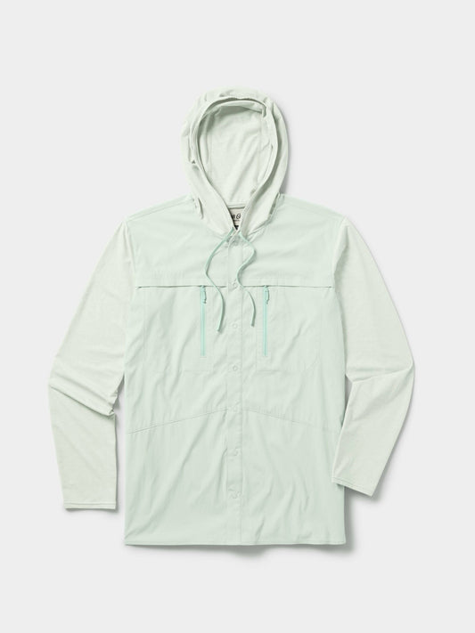 M's Hybrid Guide Hoodie - Sea Foam | Duck Camp Deals