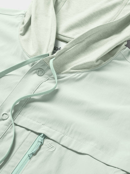 M's Hybrid Guide Hoodie - Sea Foam | Duck Camp Deals