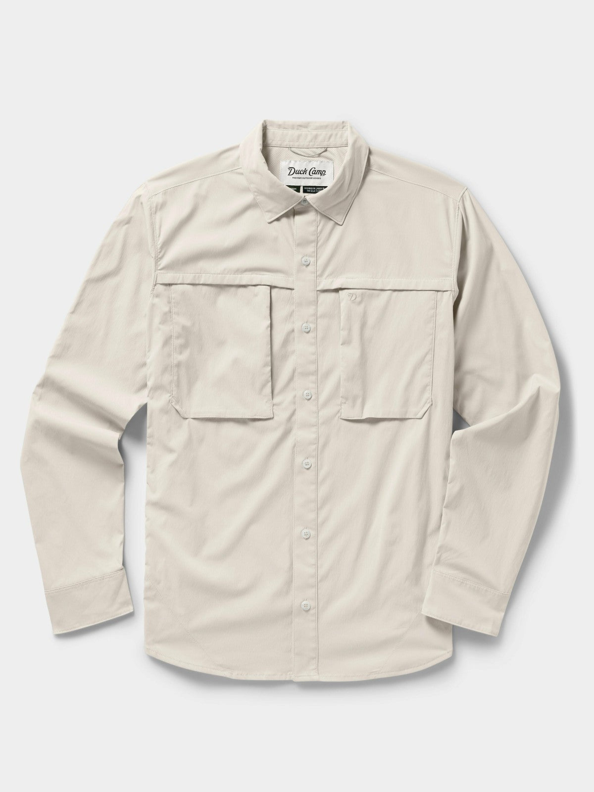 Lightweight Fishing Shirt Long Sleeve - Birch | Duck Camp Popular