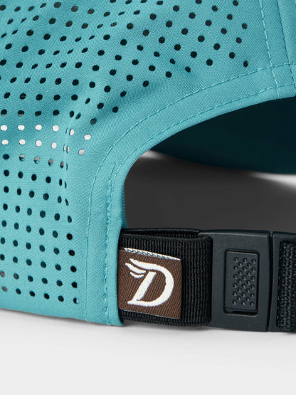 Trout Patch Performance Perforated Hat - Storm Blue | Duck Camp Value