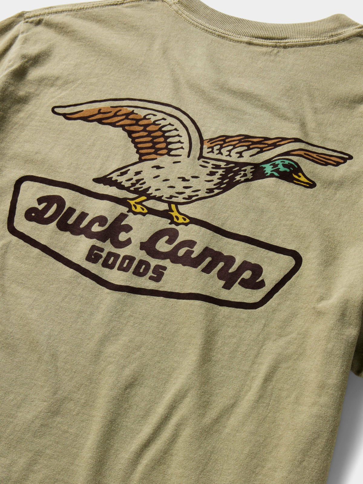 DC Shop Tee - Vintage Khaki | Duck Camp Exclusive