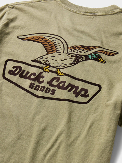 DC Shop Tee - Vintage Khaki | Duck Camp Exclusive