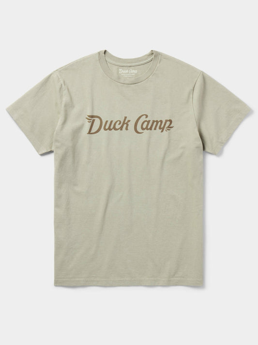 Duck Camp Logo Tee - Vintage Khaki | Duck Camp Quality