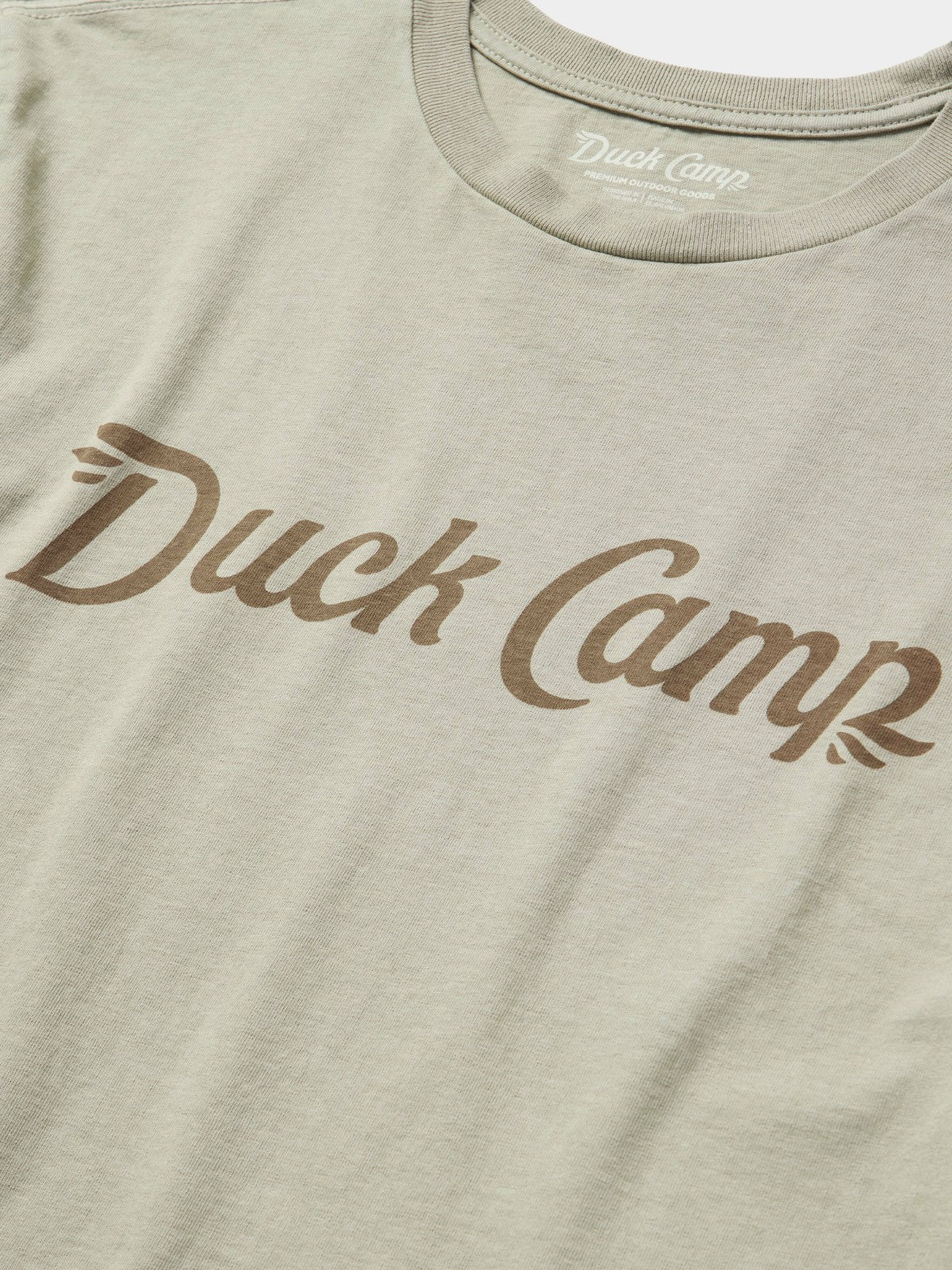 Duck Camp Logo Tee - Vintage Khaki | Duck Camp Quality
