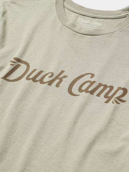 Duck Camp Logo Tee - Vintage Khaki | Duck Camp Quality