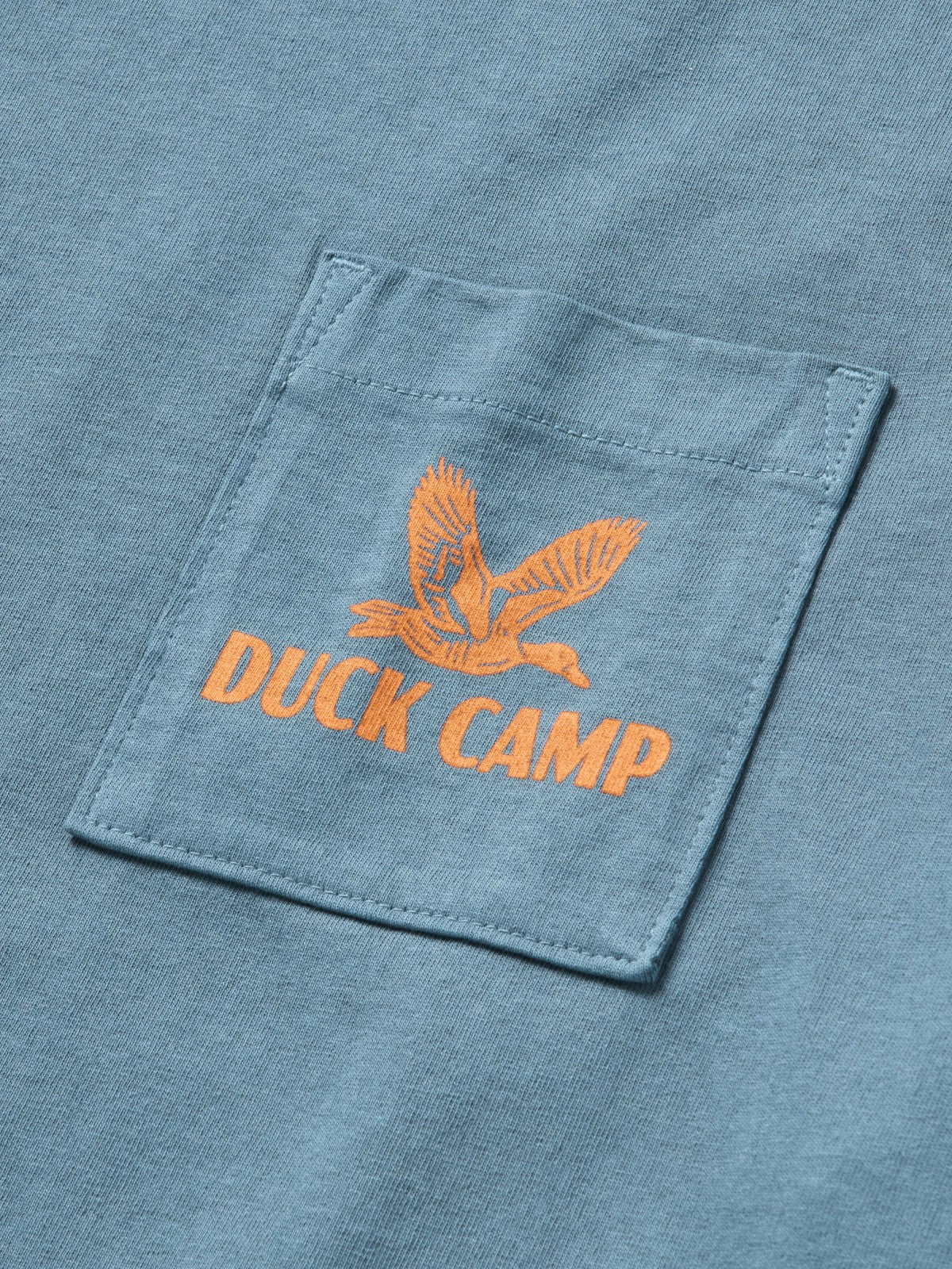 Flying Mallard Pocket Tee - Dark Denim | Duck Camp Quality