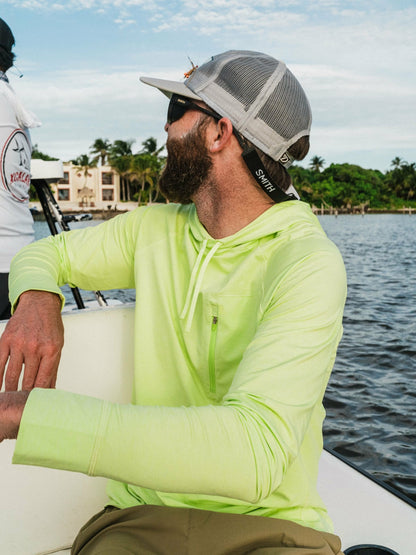 Outfitter Fly Patch Gulf Trucker Hat - Highrise | Duck Camp Value