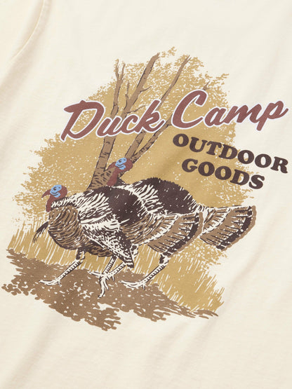 Longbeards Tee - Ivory | Duck Camp Signature