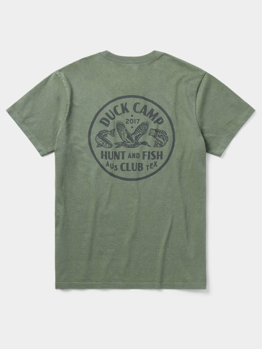 Hunt and Fish Club Tee - Willow | Duck Camp Smart Buy
