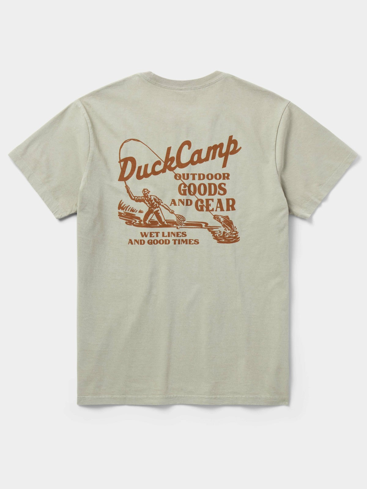 Goods and Gear Tee - Vintage Khaki | Duck Camp Featured