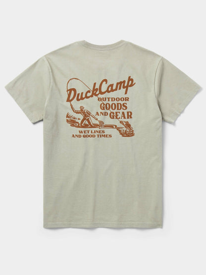 Goods and Gear Tee - Vintage Khaki | Duck Camp Featured