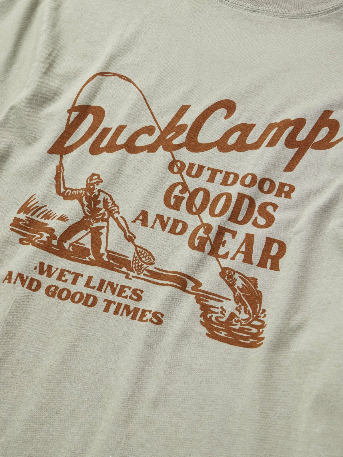 Goods and Gear Tee - Vintage Khaki | Duck Camp Featured