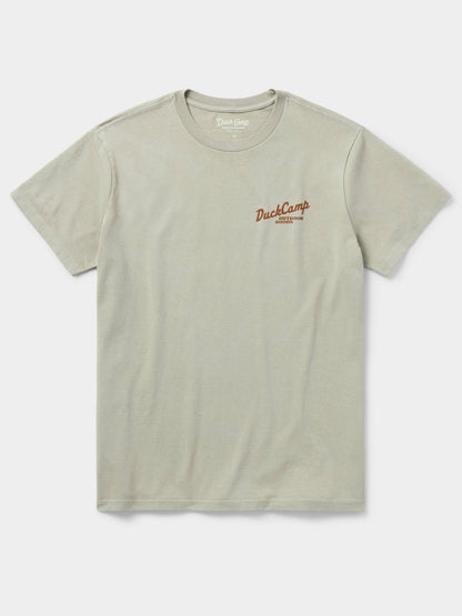 Goods and Gear Tee - Vintage Khaki | Duck Camp Featured
