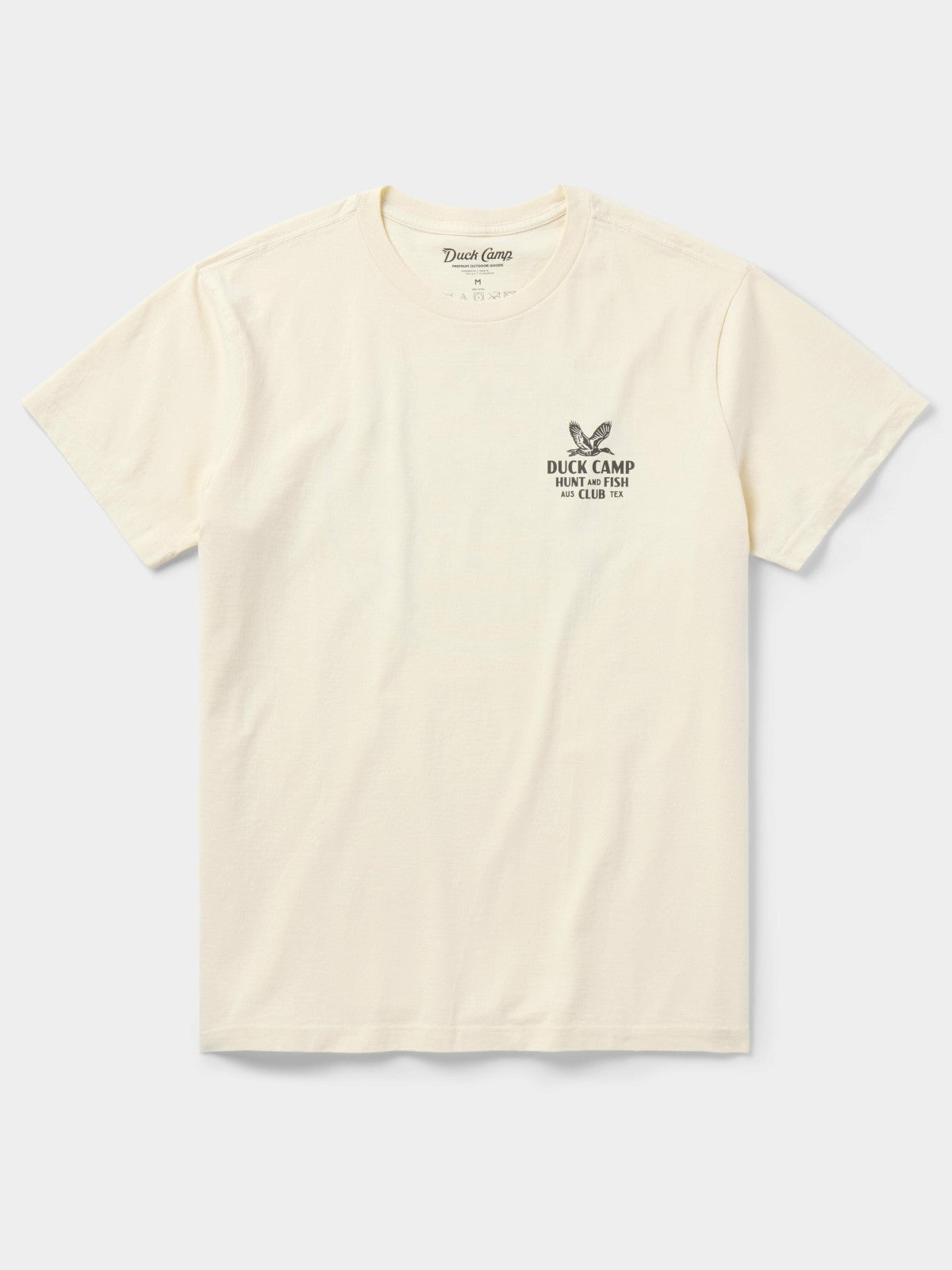 Hunt and Fish Club Tee - Ivory | Duck Camp Quality