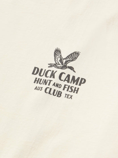Hunt and Fish Club Tee - Ivory | Duck Camp Quality