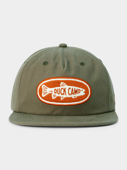 Angler Waxed Hat - Dark Olive | Duck Camp Value
