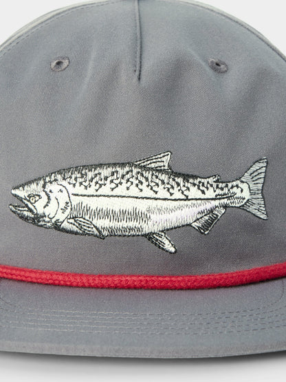 Chinook Salmon Hat - Charcoal | Duck Camp Customer Favorite