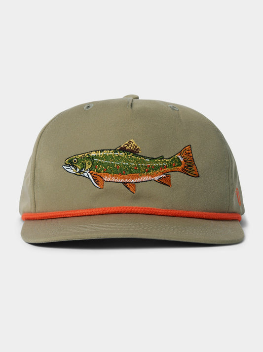 Brook Trout Hat - Sagebrush | Duck Camp Featured