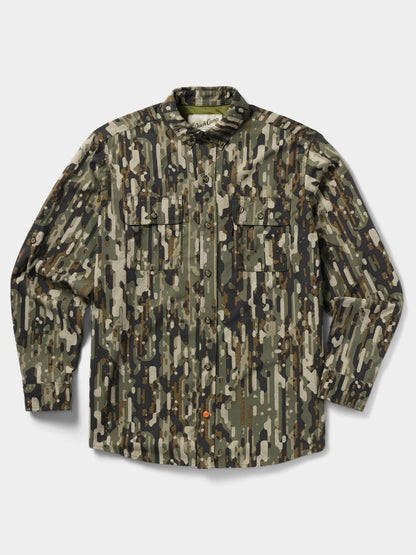 Lightweight Hunting Shirt | Long Sleeve | Woodland | Duck Camp Signature