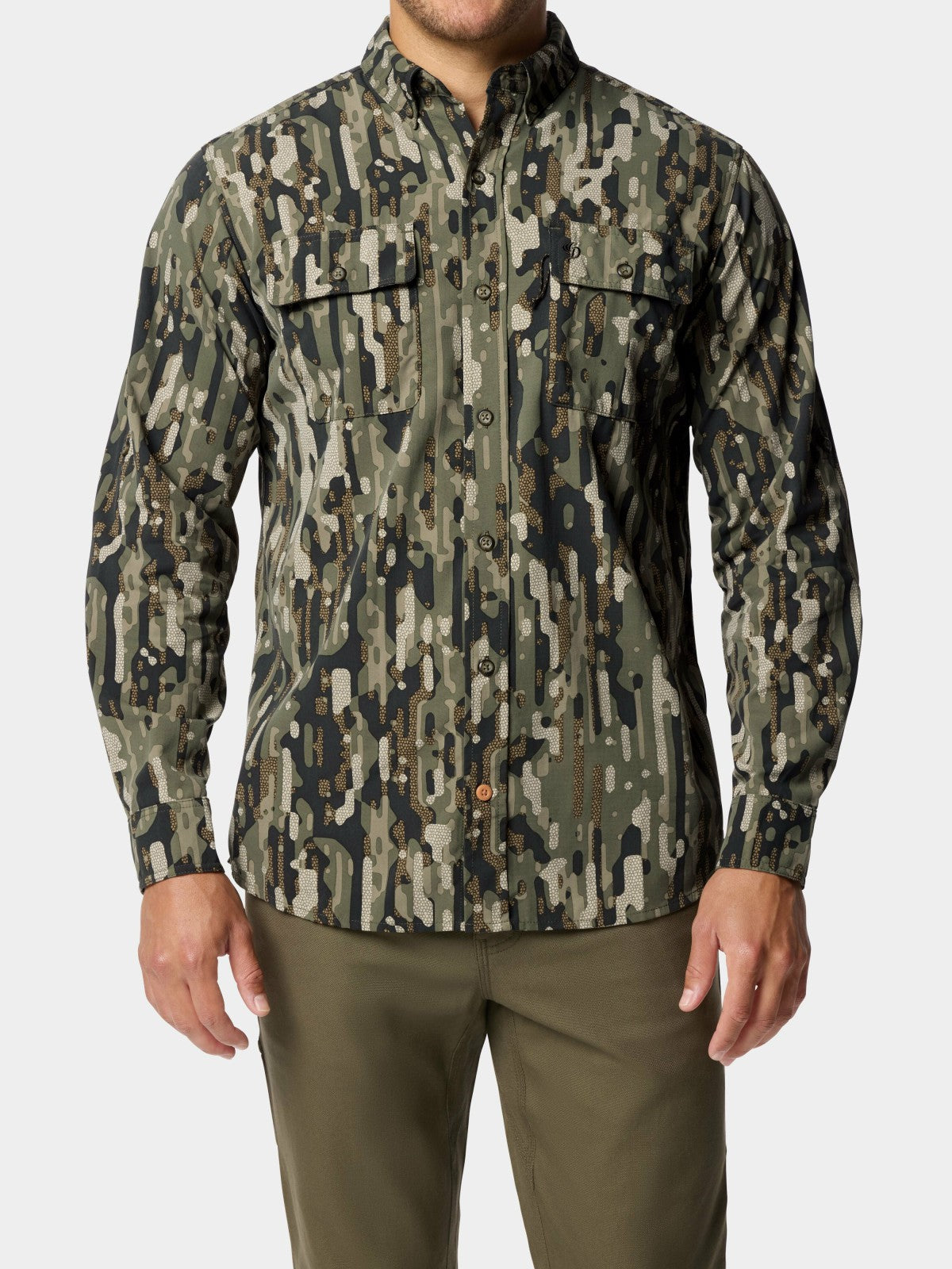 Lightweight Hunting Shirt | Long Sleeve | Woodland | Duck Camp Signature