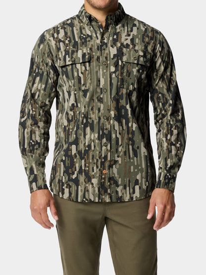 Lightweight Hunting Shirt | Long Sleeve | Woodland | Duck Camp Signature