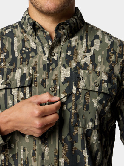 Lightweight Hunting Shirt | Long Sleeve | Woodland | Duck Camp Signature