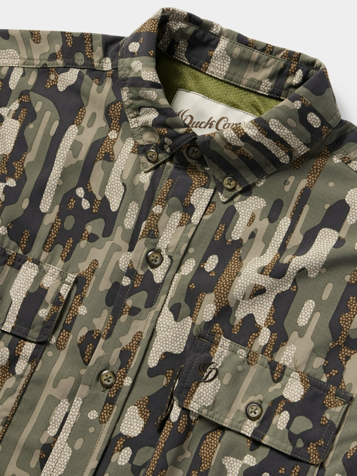 Lightweight Hunting Shirt | Long Sleeve | Woodland | Duck Camp Signature