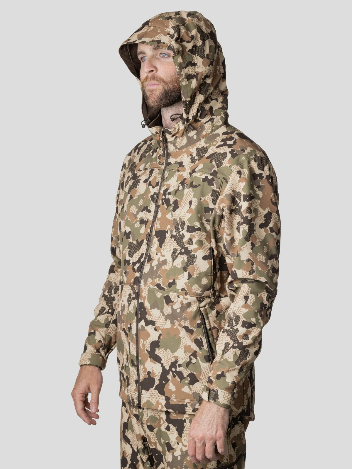 M's Contact Softshell Jacket - Wetland | Duck Camp Best Price