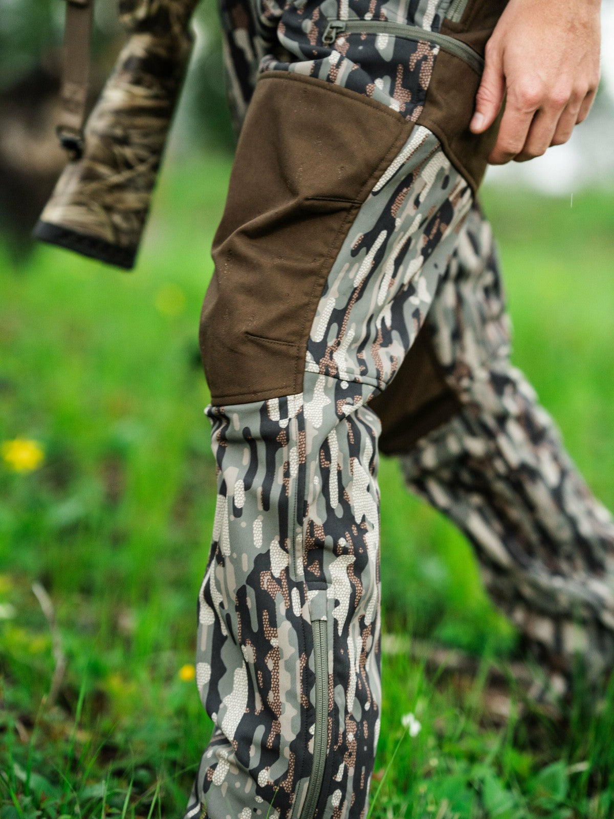 Contact Softshell Bib - Woodland | Duck Camp Latest