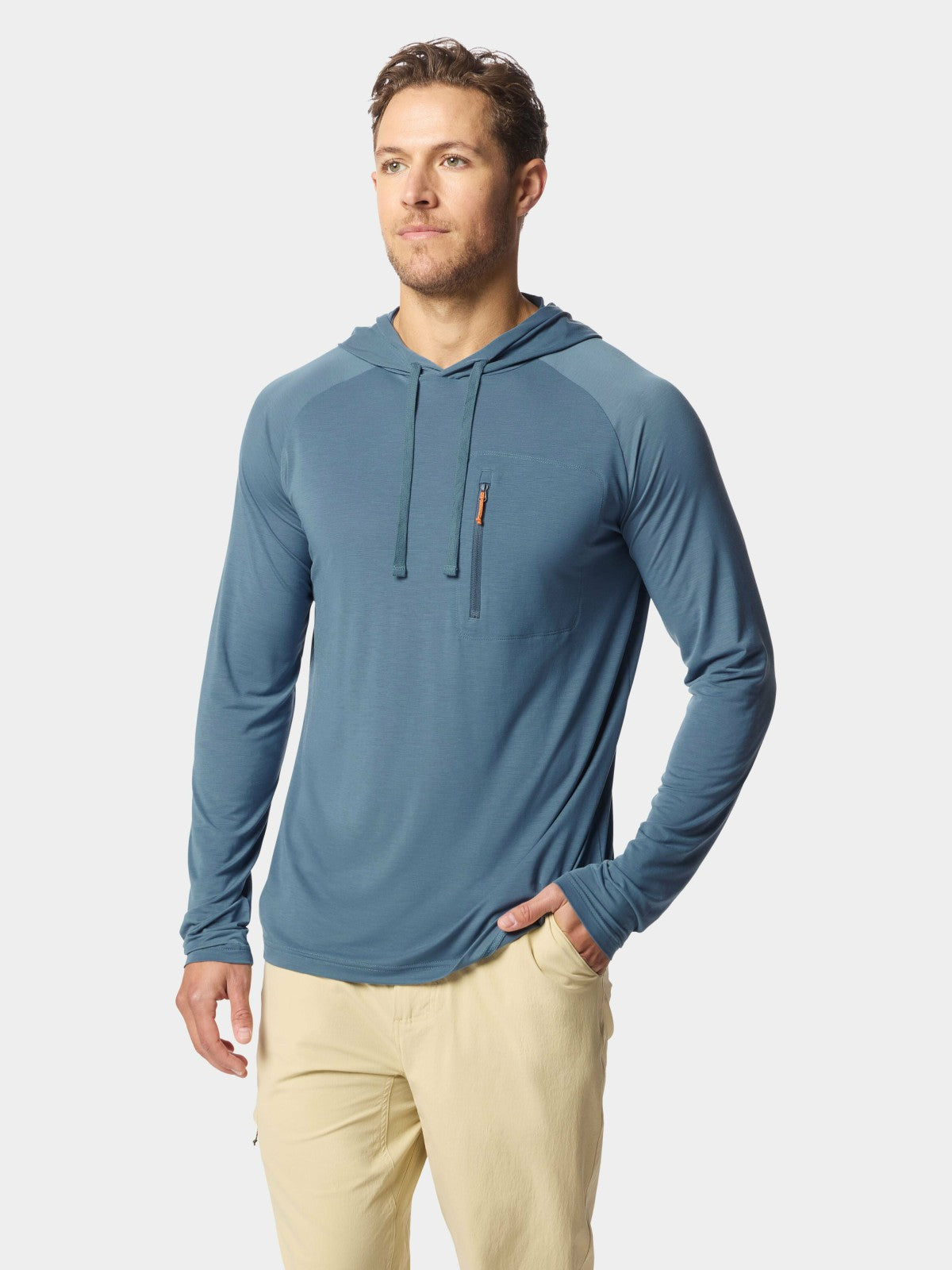 Lightweight Performance drirelease® Hoodie - Bering Sea | Duck Camp Premium