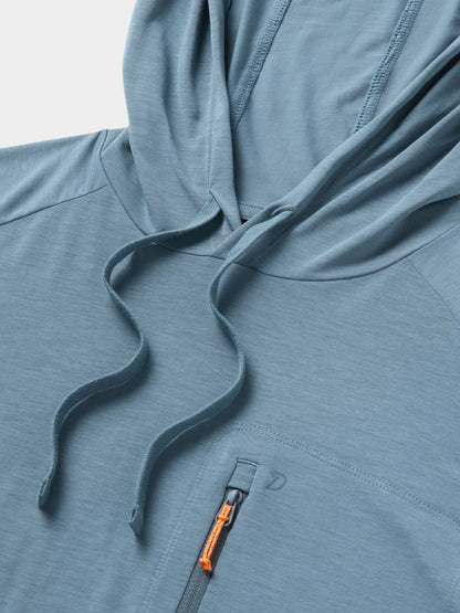 Lightweight Performance drirelease® Hoodie - Bering Sea | Duck Camp Premium