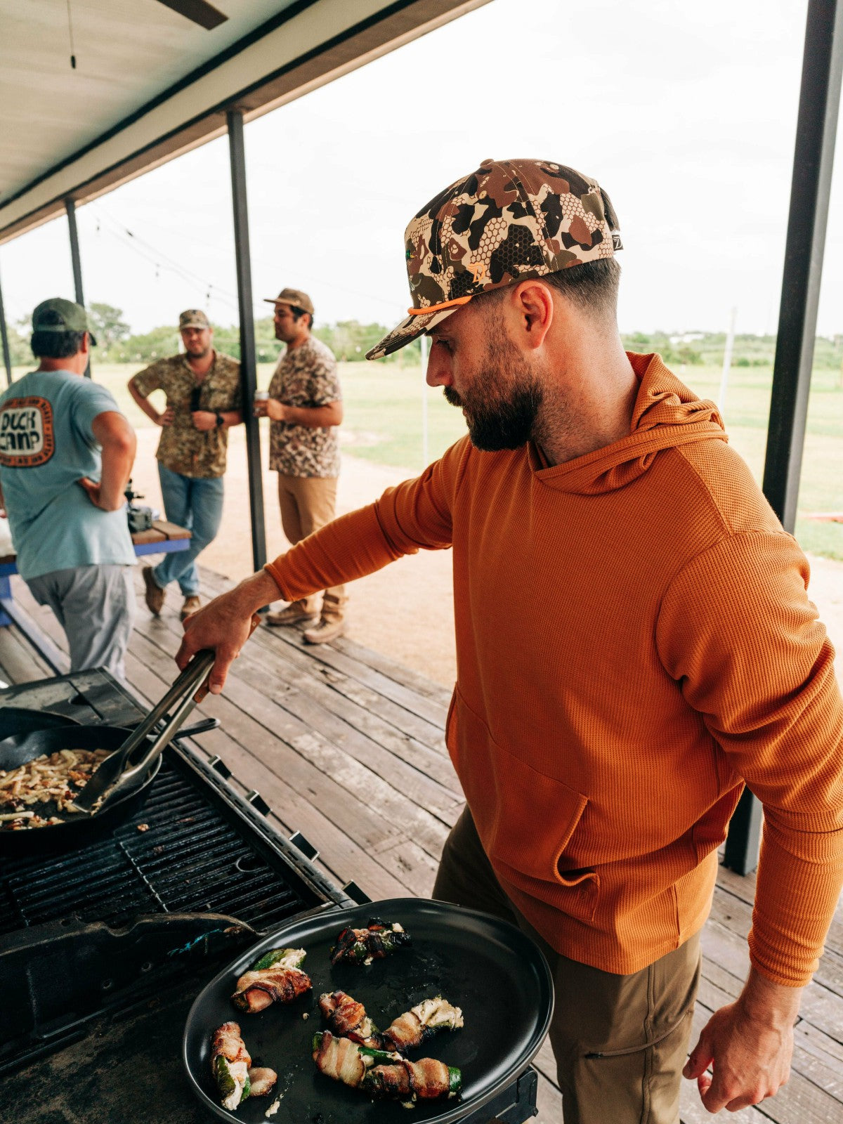 drirelease® Waffle Hoodie - Coastal Copper | Duck Camp Smart Buy