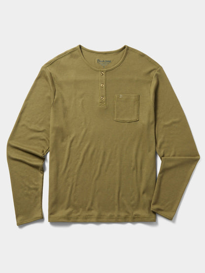 drirelease® Waffle Henley - Cordgrass | Duck Camp Hot Sale
