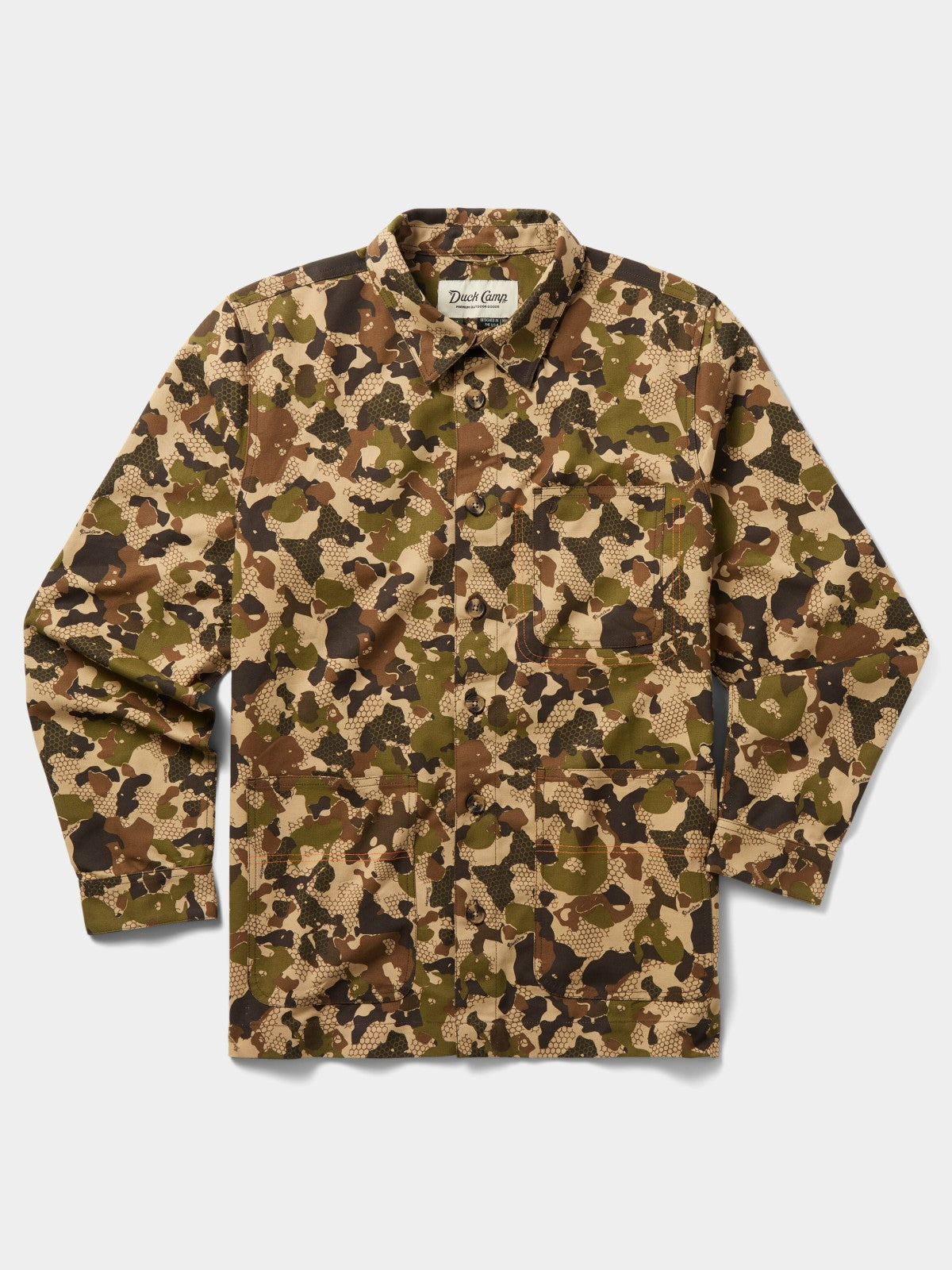 Brrr® Lightweight Brush Overshirt - Wetland | Duck Camp Discount