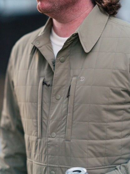 Airflow Insulated Lightweight Shacket - Sagebrush | Duck Camp Latest