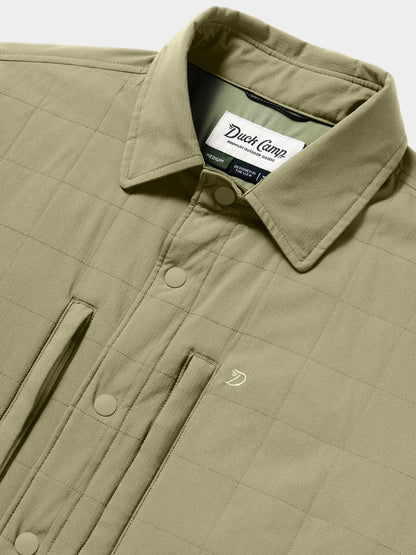 Airflow Insulated Lightweight Shacket - Sagebrush | Duck Camp Latest