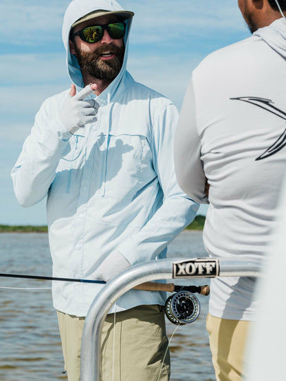 M's Hybrid Guide Hoodie - Ice Water | Duck Camp Recommended