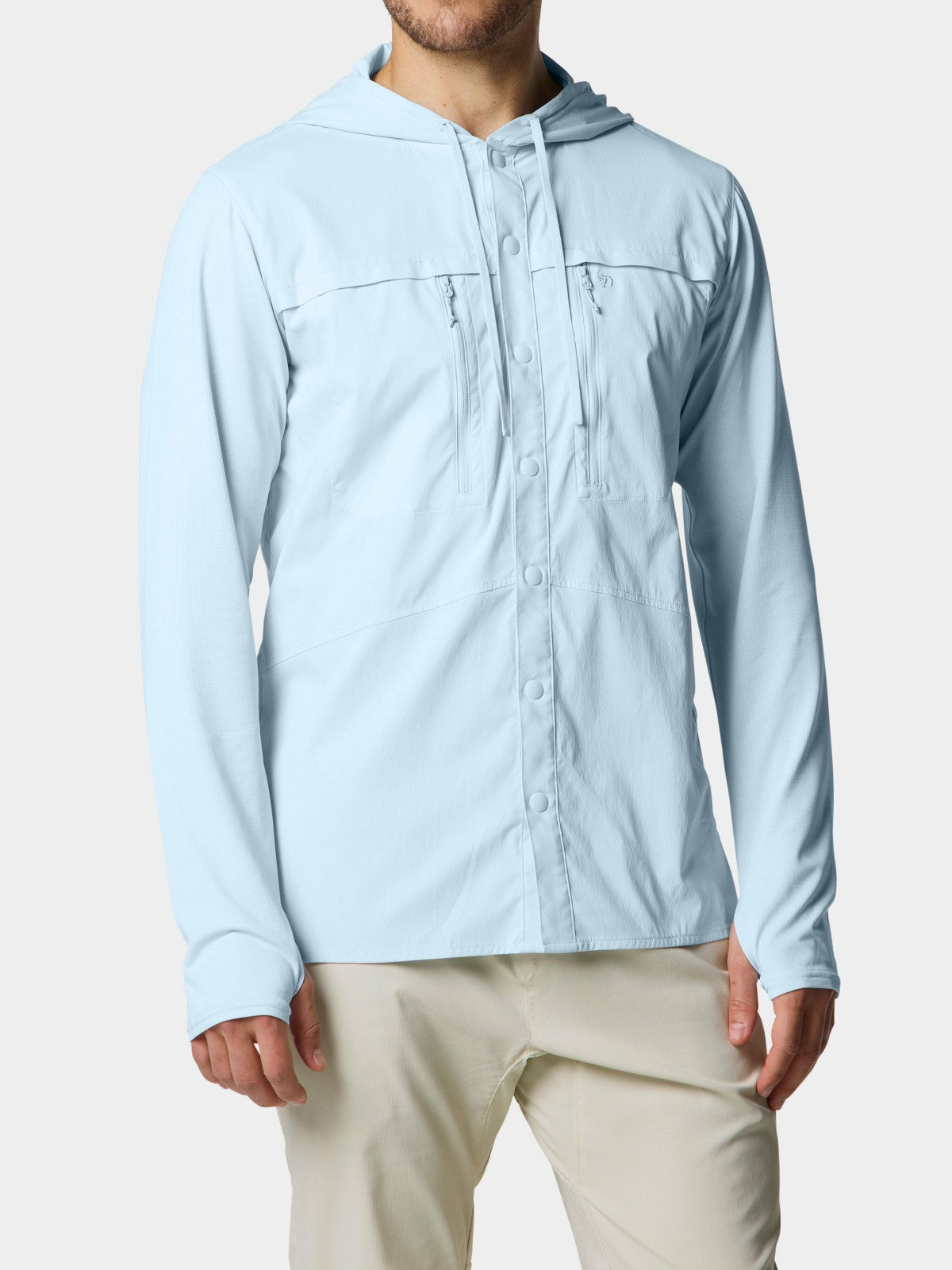 M's Hybrid Guide Hoodie - Ice Water | Duck Camp Recommended