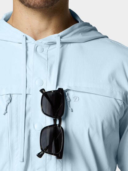 M's Hybrid Guide Hoodie - Ice Water | Duck Camp Recommended