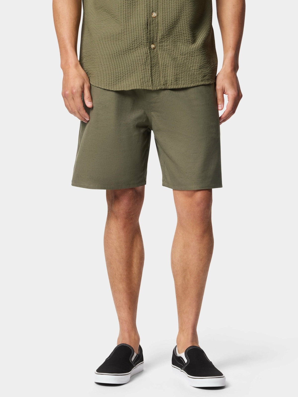 Natural Scout Shorts 7" - Moss | Duck Camp Latest