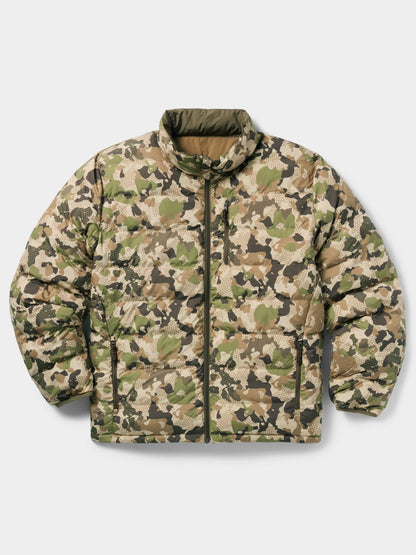 Reversible Puffer Jacket - Pin Oak / Wetland | Duck Camp Everyday