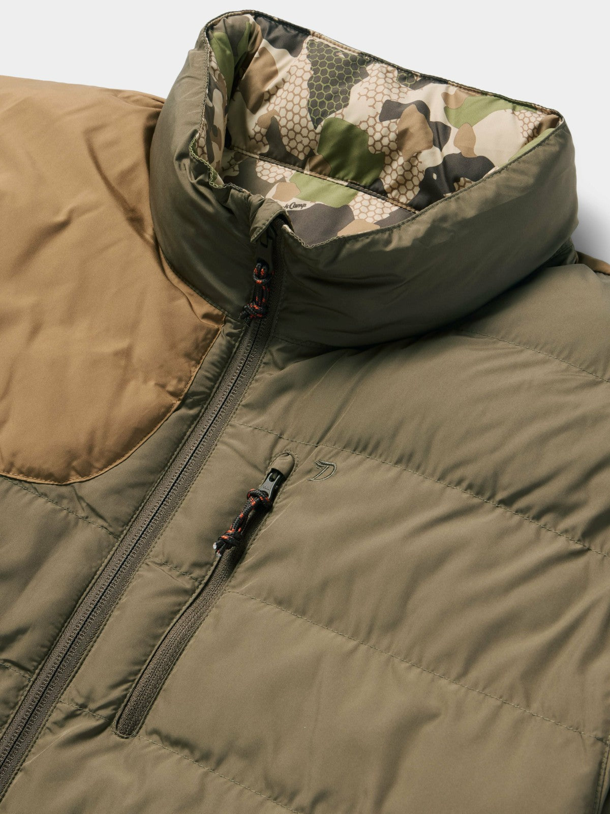 Reversible Puffer Jacket - Pin Oak / Wetland | Duck Camp Everyday